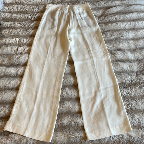 White Trousers Wide-Leg BCBG - Picture 6 of 7